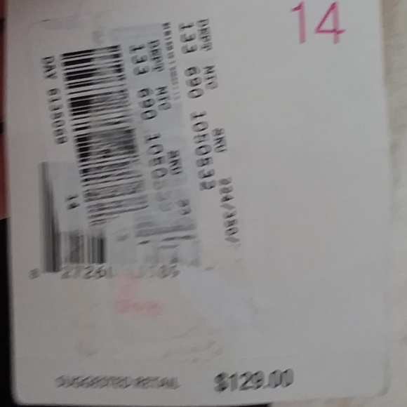 NWT Liz Claiborne Black Dress with White Trim - Picture 7 of 8